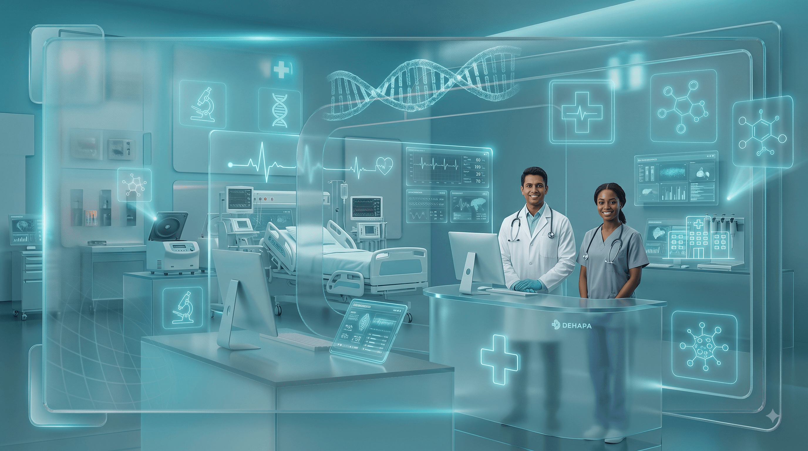 Medical Hero Background Mobile